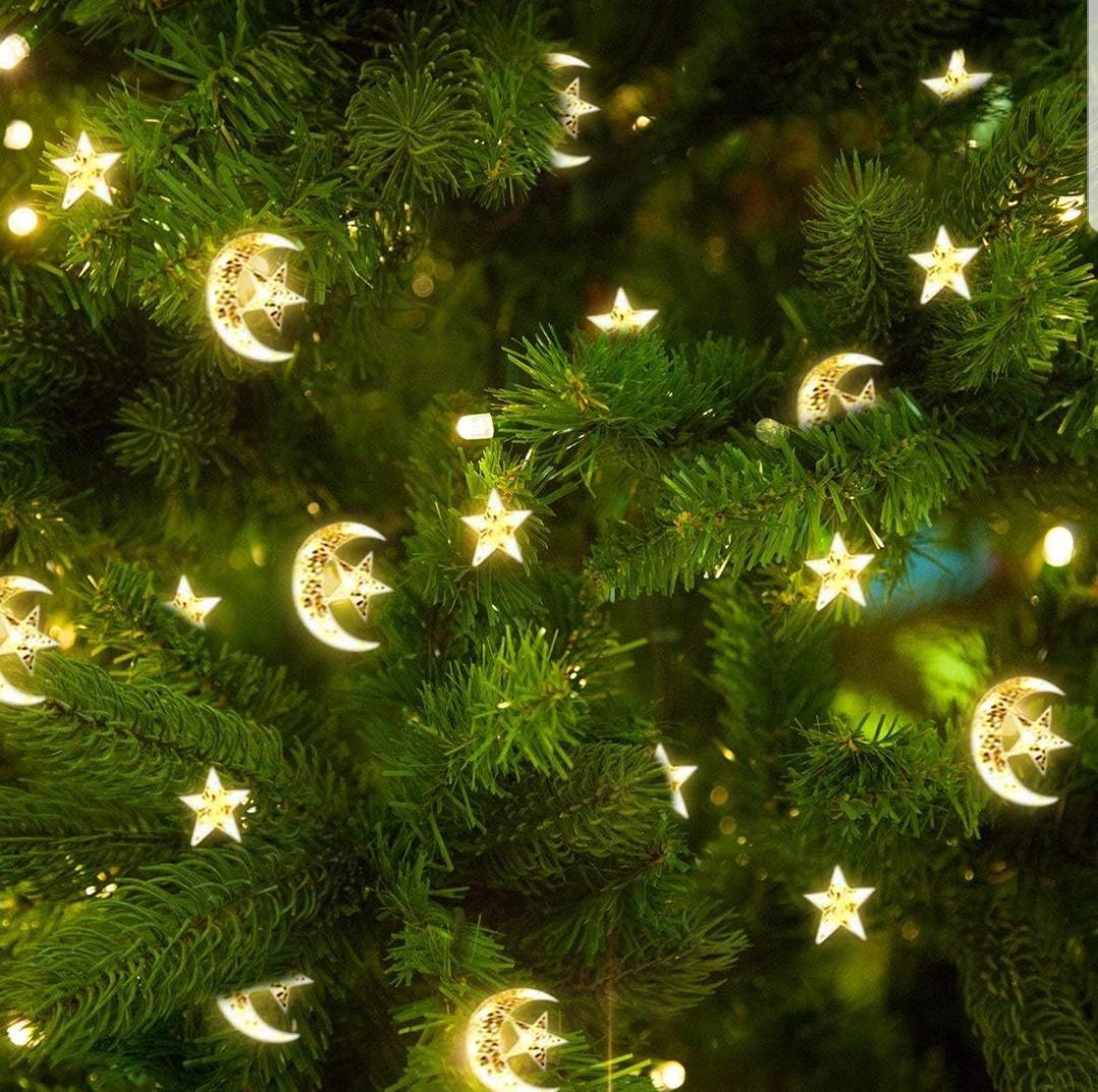 LED Moon Star Light For Party Decoration, Battery Moon Star Light Outdoor Festival, String Moon Star Castle Light LED Moon Star Light For Party Decoration, Battery Moon Star Light Outdoor Festival, String Moon Star Castle Light